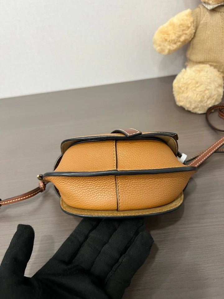 Loewe Mini Gate Saddle Crossbody Bag For Women