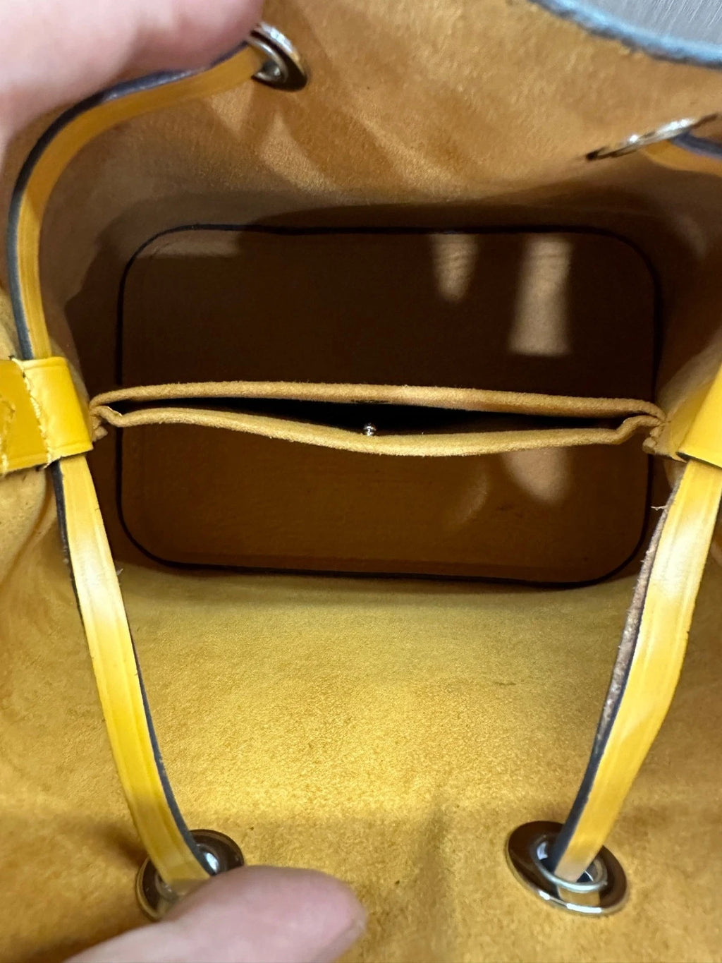 Louis Vuitton Neonoe BB Epi Leather Bucket Bag For Women