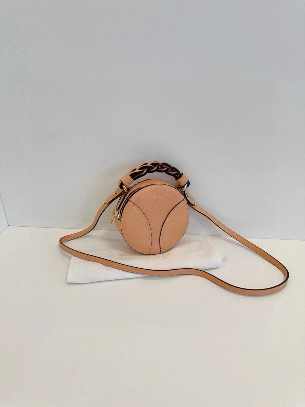 Chloe Daria Small Round Bag Handbag Crossbody Women