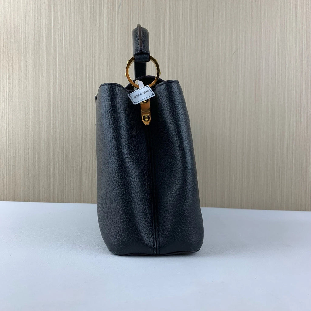 Louis Vuitton Capucines BB Black Calfskin Handbag Crossbody Bag