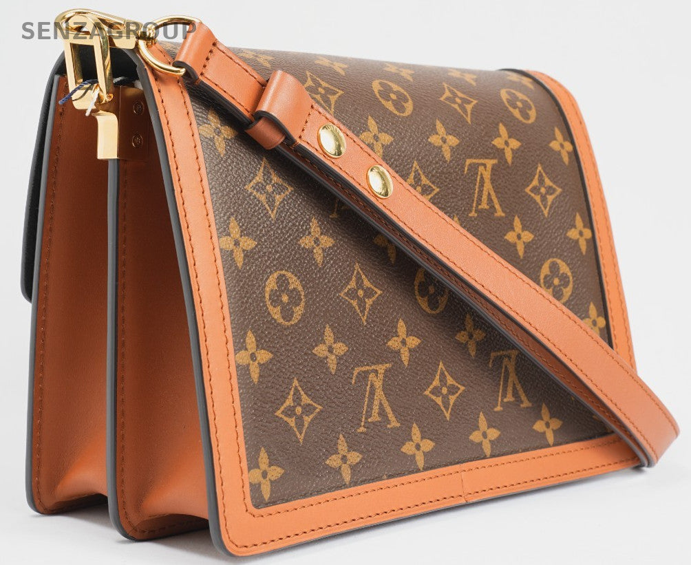 LOUIS VUITTON Monogram Dauphine MM Shoulder Bag M44391 Almost Brand NEW