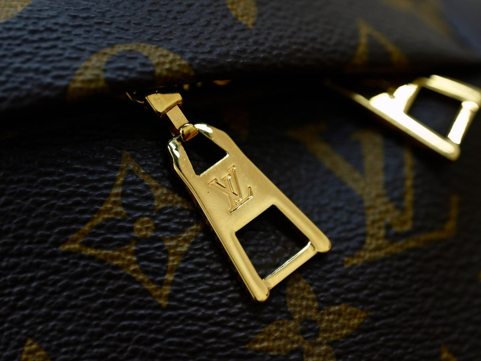 Louis Vuitton Monogram Bum Bag Crossbody Shoulder bag Brown Gold Women Classic