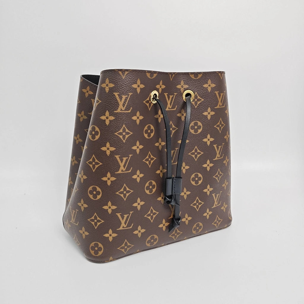 Louis Vuitton NEONOE Monogram Brown Canvas Medium Bucket Bag For Women