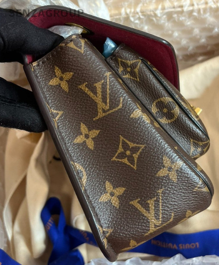 Louis Vuitton Monogram Logo PASSY Brown Shoulder bag Crossbody Alomost brand new