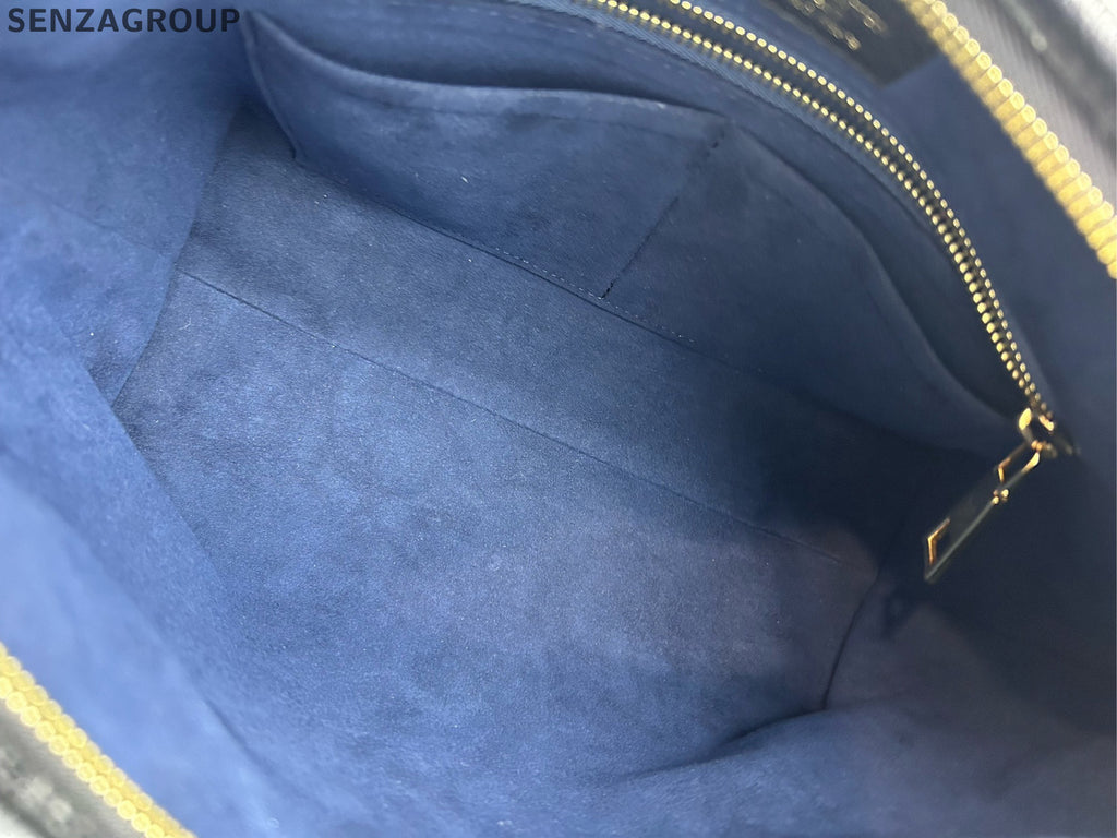 Louis Vuitton Carryall PM Black Empreinte Leather Crossbody Bag Women