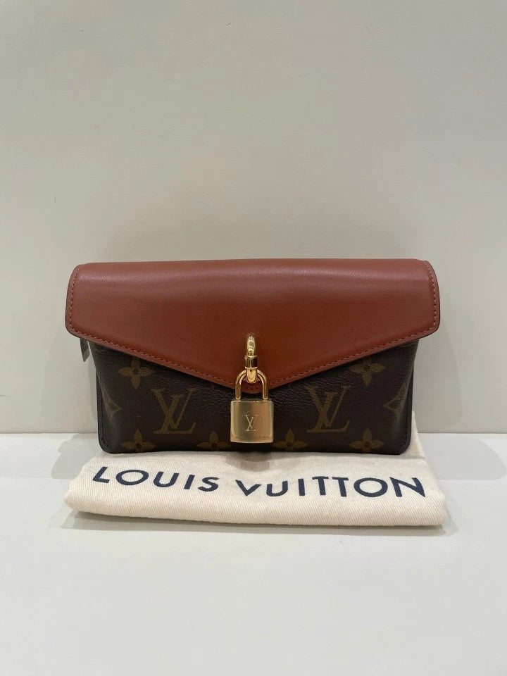 Louis Vuitton Canvas Padlock Shoulder Bag For Women