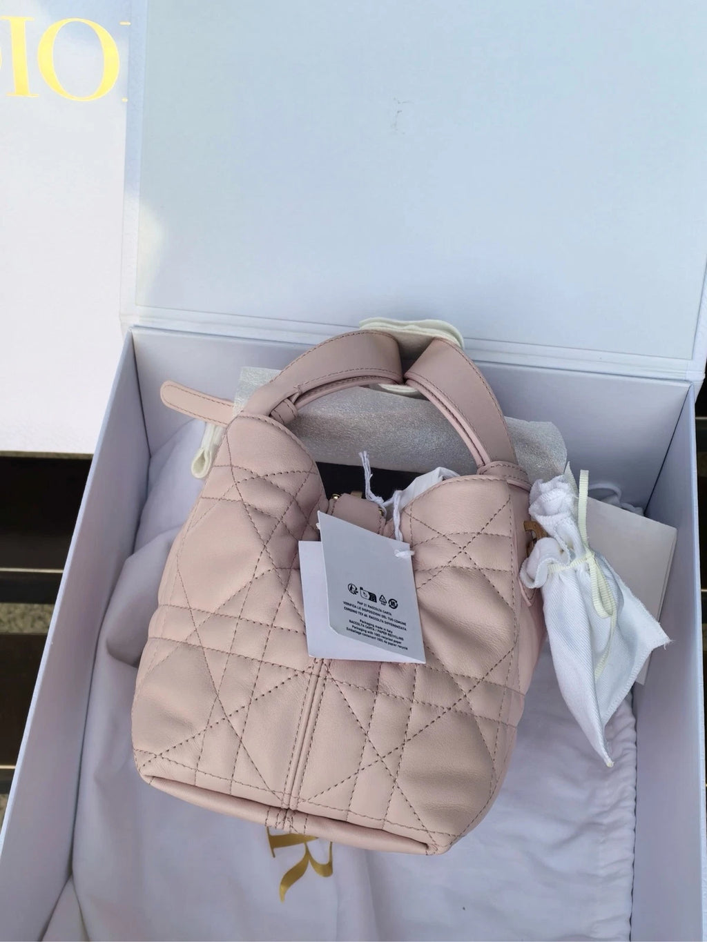 Dior Toujours Small Horizontal Pink Shoulder Bag For Women
