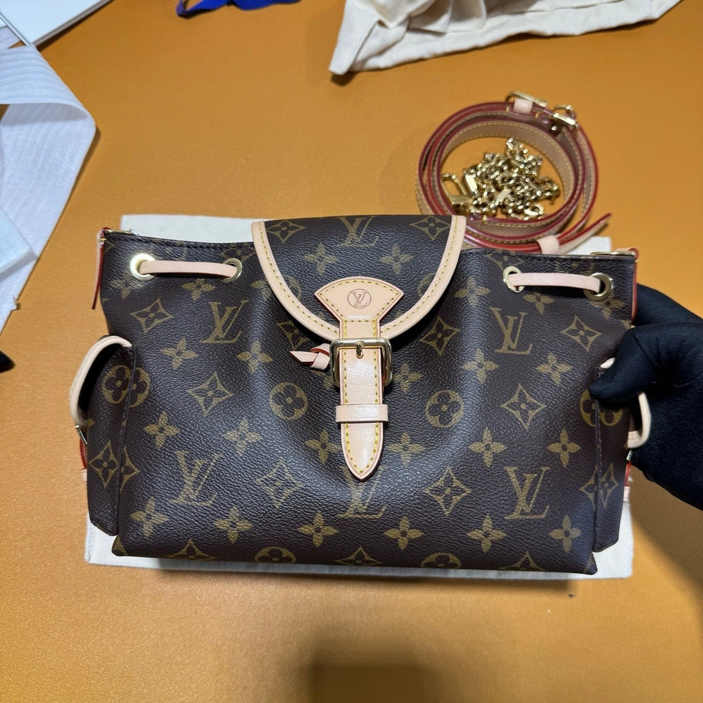 New Louis Vuitton ODYSSÉE Leather Small Dumpling Shoulder Bag For Women