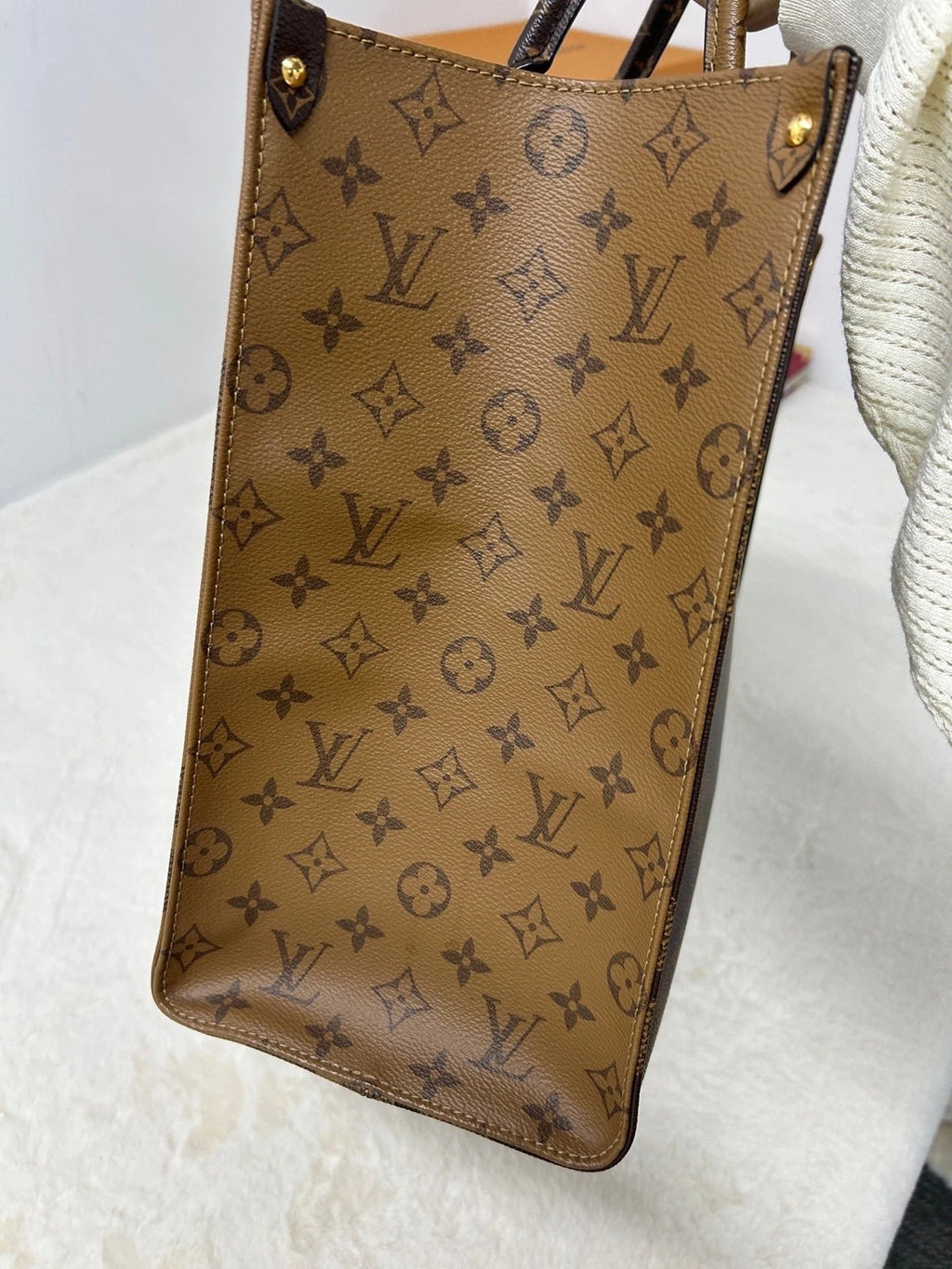 Louis Vuitton OnTheGo Large Monogram Canvas Tote Bag For Women