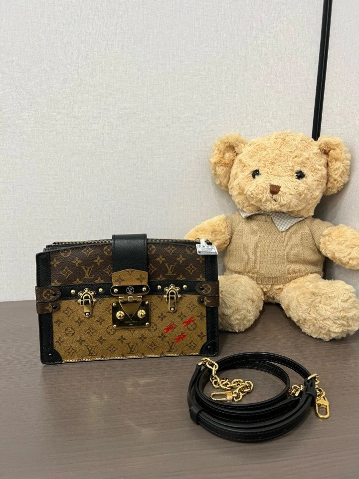 Louis Vuitton Canvas Box Handbag For Women