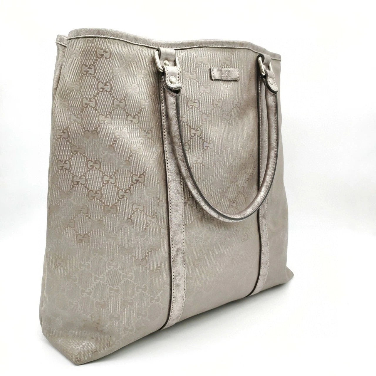 Gucci Monogram Canvas Shoulder Bag For Women