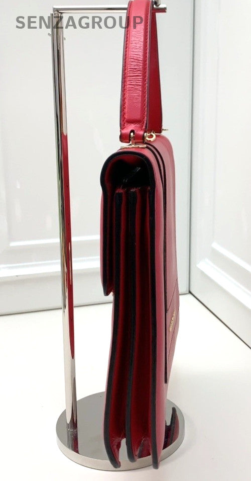 BVLGARI Serpenti Top Handle Shoulder Crossbody Bag Women Pink