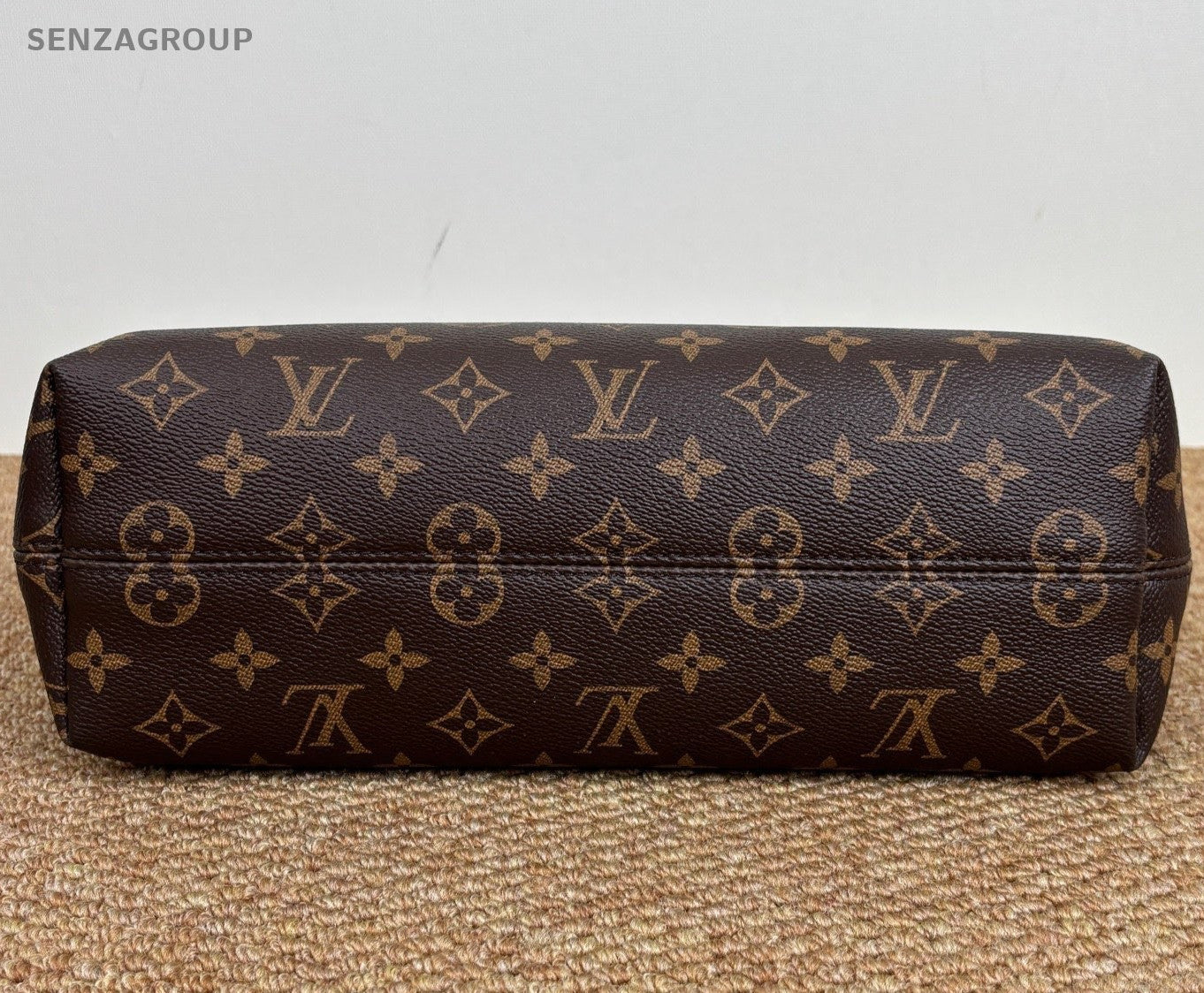 Louis Vuitton Graceful PM Monogram Shoulder Bag Brown Gold Women Classic