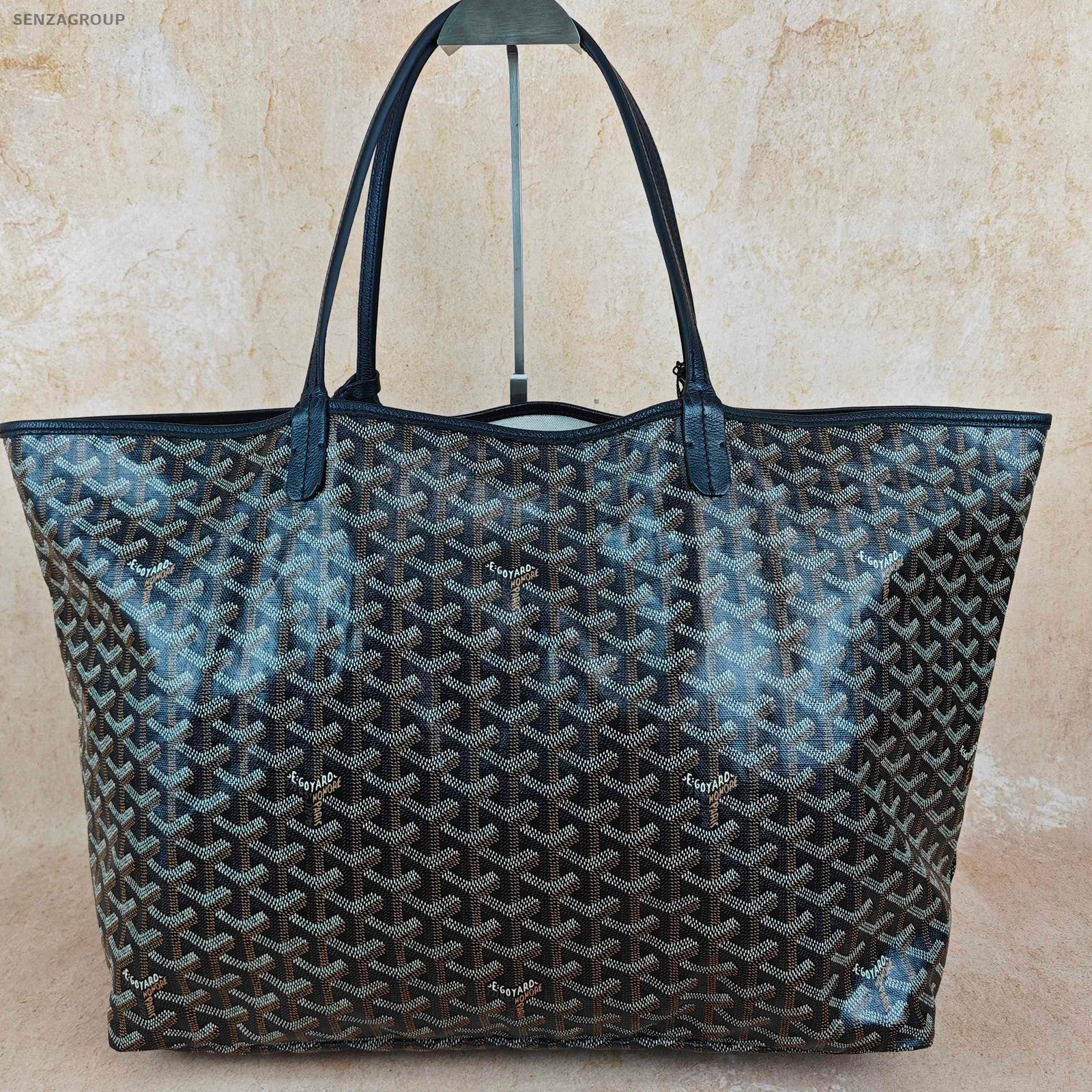 Goyard Black Tote Bag Large Shopping Shoulder Bag Women Classic