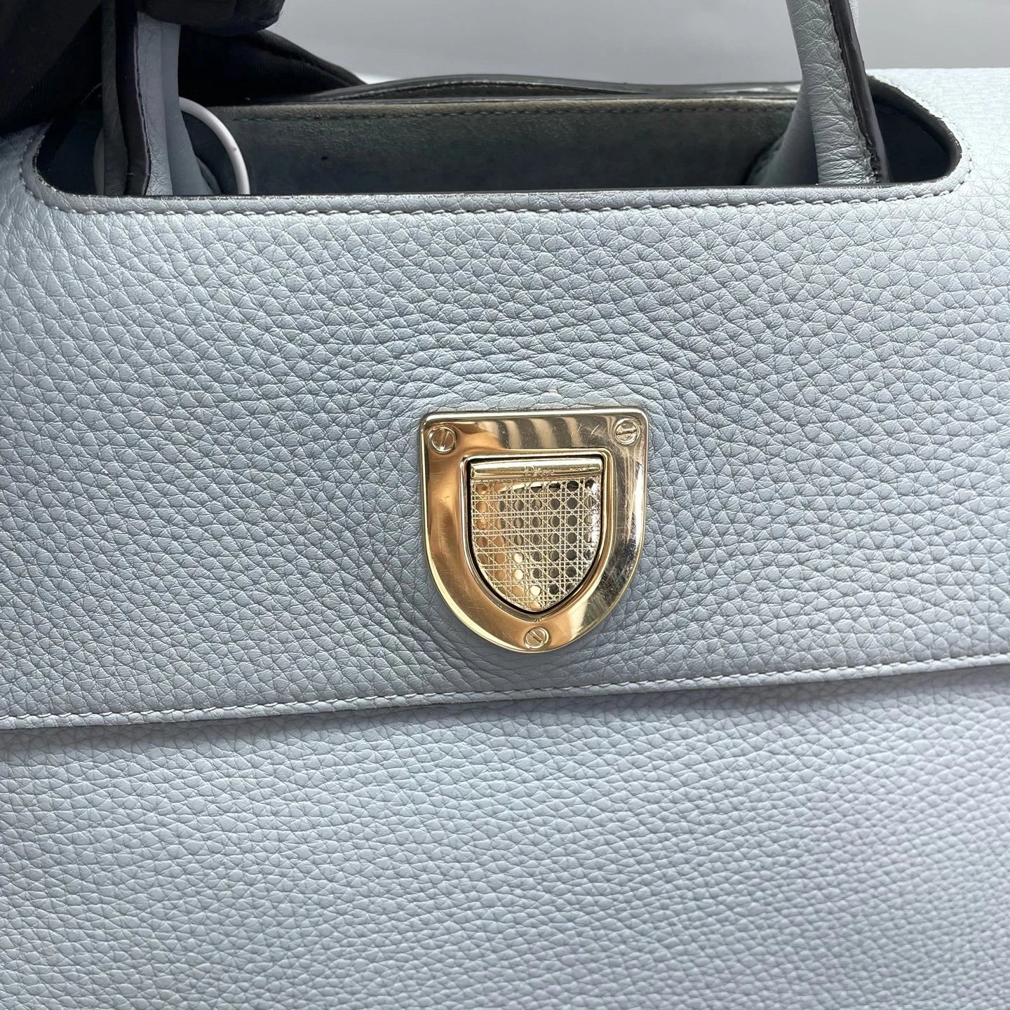 Dior Shield Tote Bag Blue for Women
