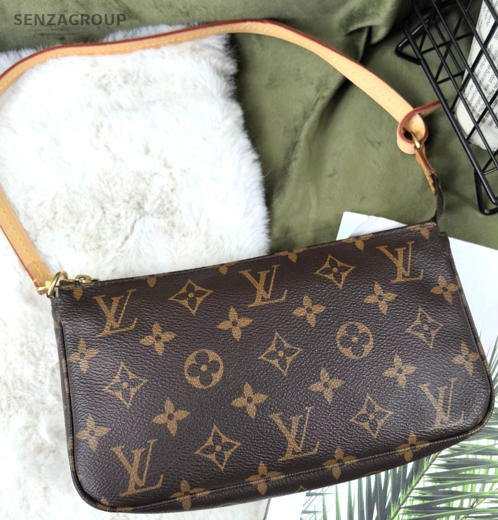 Louis Vuitton Monogram Pochette Accessories Shoulder Handbag Women Handbag