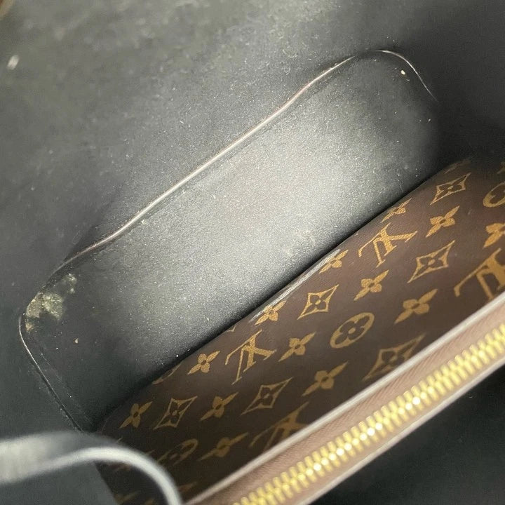 Authentic Louis Vuitton Monogram Canvas Brown Bucket Bag Women
