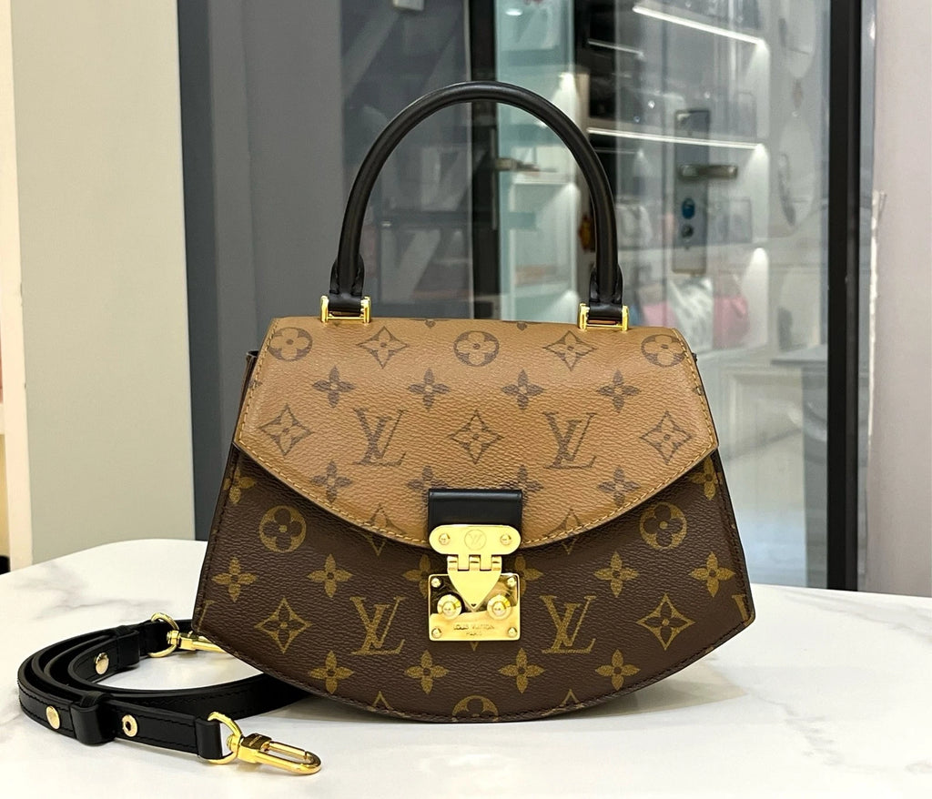 Louis Vuitton Classic Monogram Top Handle Bag For Women
