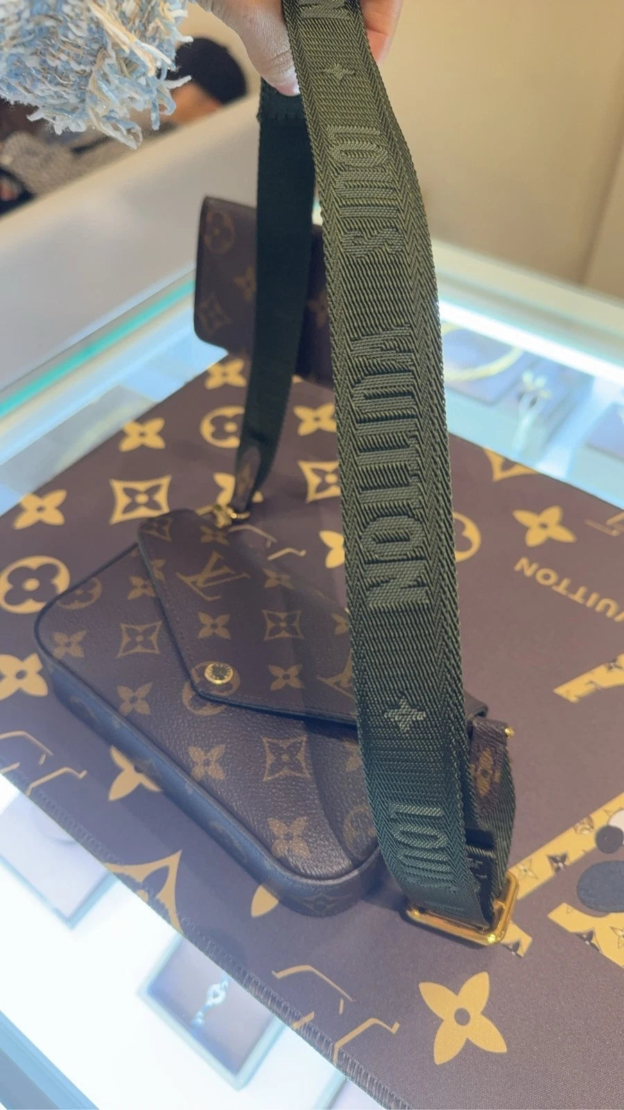 Louis Vuitton New 3-in-1 Canvas Crossbody Bag For Women