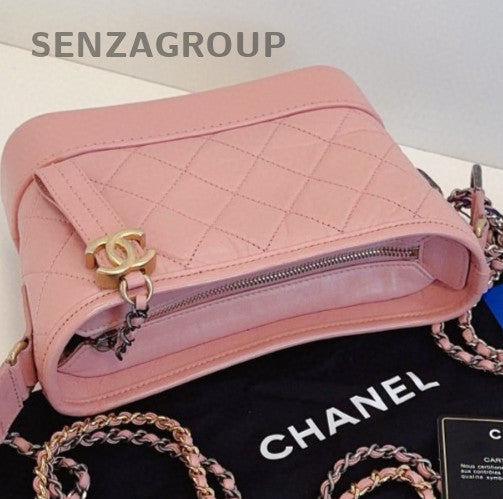 CHANEL Gabrielle Chain Sakura Pink Gold Shoulder bag Crossbody