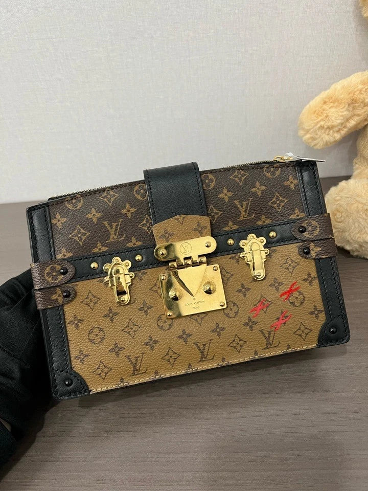 Louis Vuitton Canvas Box Handbag For Women