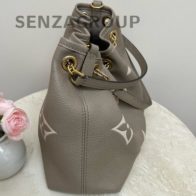Louis Vuitton Grey Gold Monogram Shoulder Bag - Classic & Fashionable