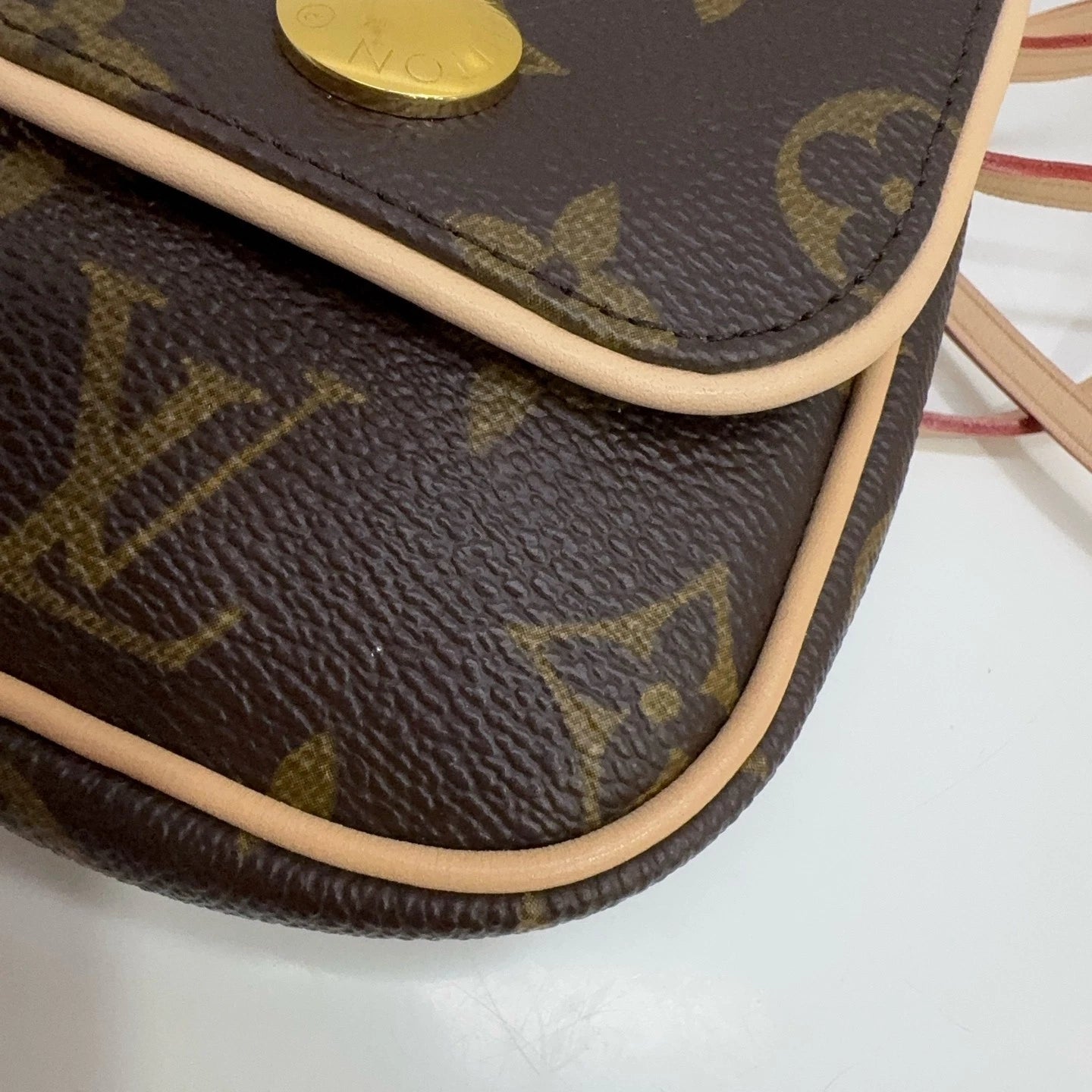Louis Vuitton Pochette Cancun Monogram Canvas Mini Crossbody Waist Pouch Bag