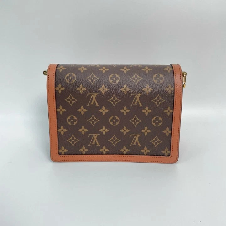 Louis Vuitton Daphne Medium Caramel Monogram Shoulder Bag For Women