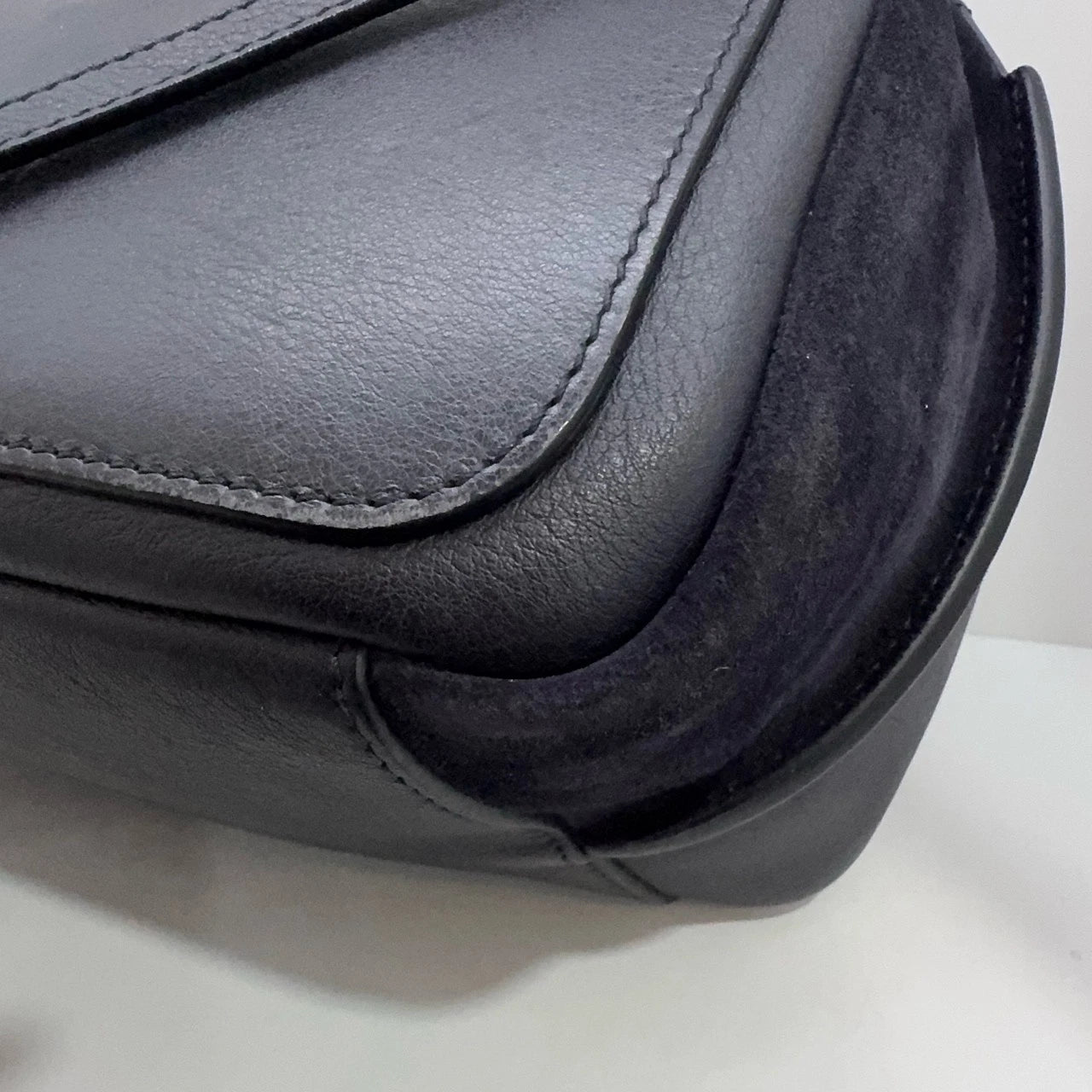 Chloe Black Leather Handbag Shoulder Crossbody Bag For Women