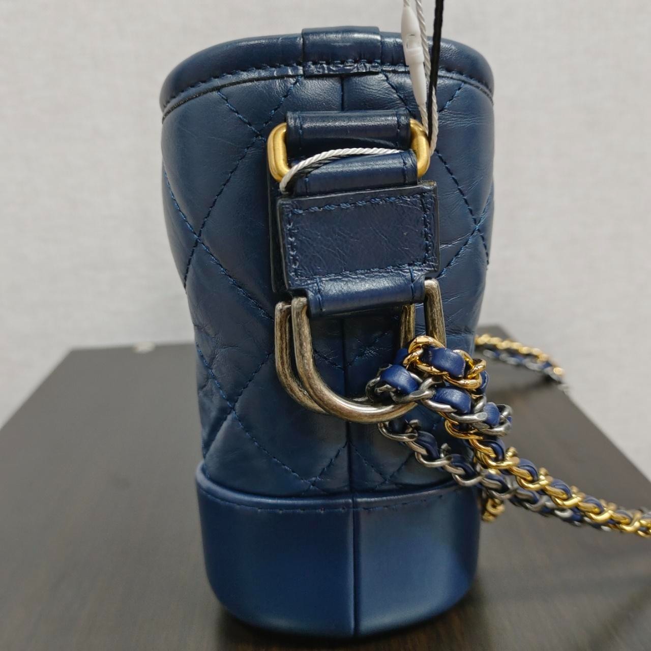 SJ0001 CHANEL Hobo Bag Gabrille pmblue