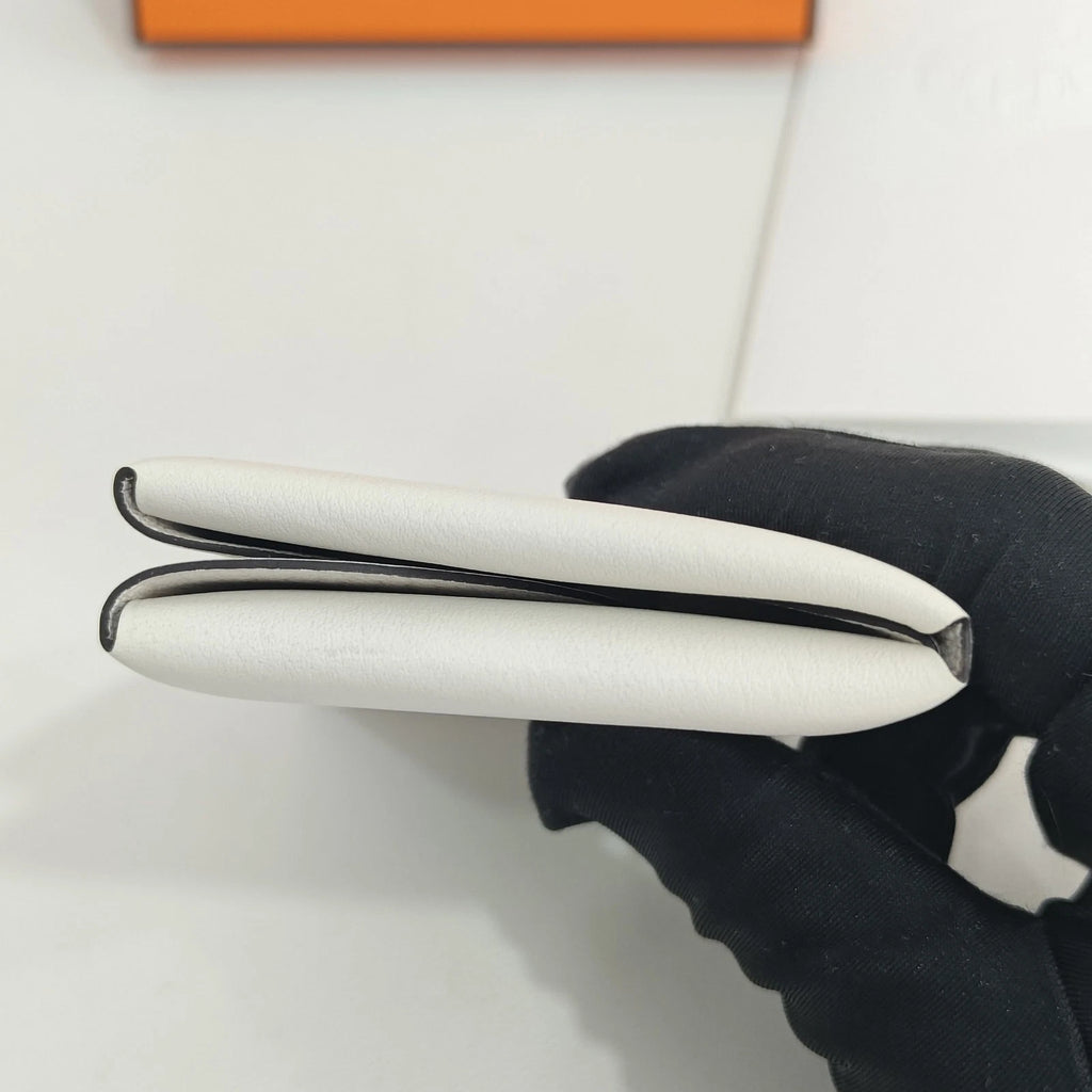 Hermes Women Leather Card Holder Card Case
