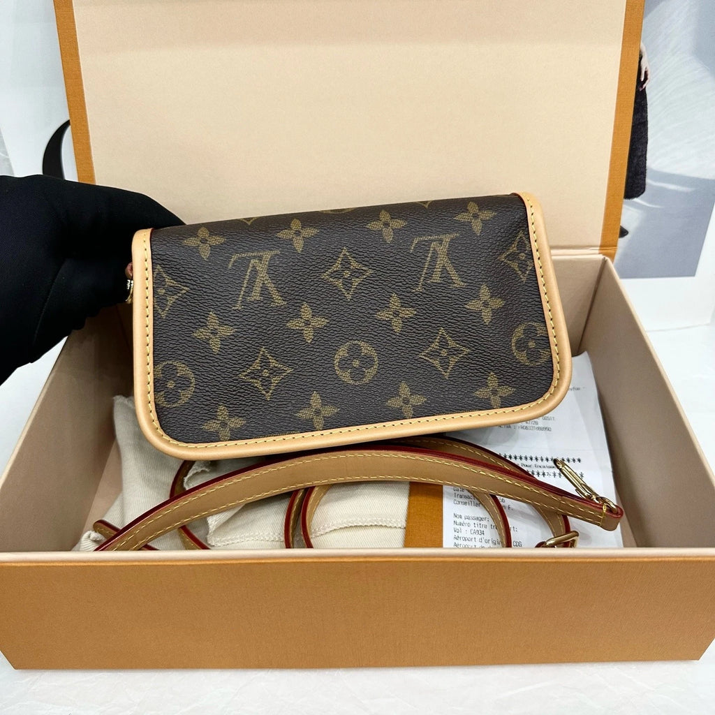 Louis Vuitton Monogram Canvas Diane Nano Shoulder Bag For Women