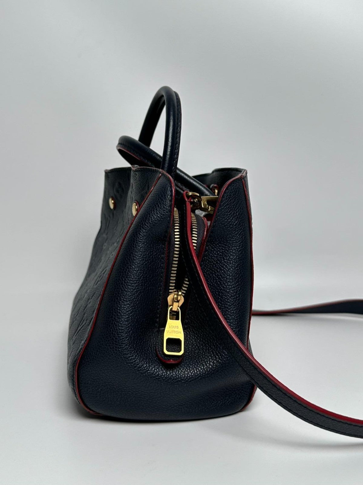 SJ0001 LV Montaigne BB Bag blue