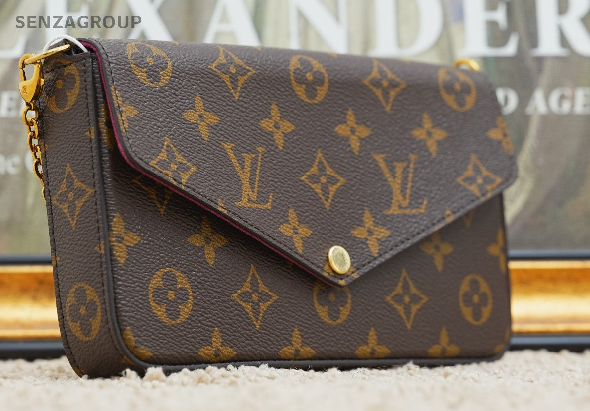 Louis Vuitton POCHETTE FÉLICIE Monogram Shoulder bag Chain Women