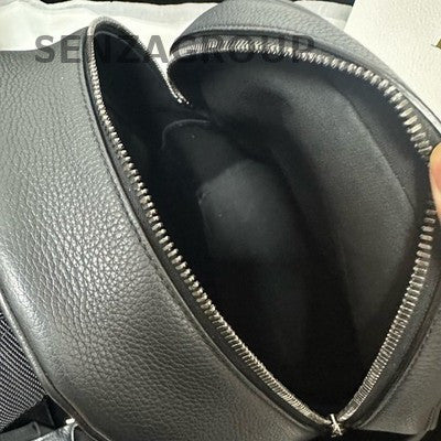 Dior Explorer Oblique Mirage Backpack Black Silver Calfskin Unisex