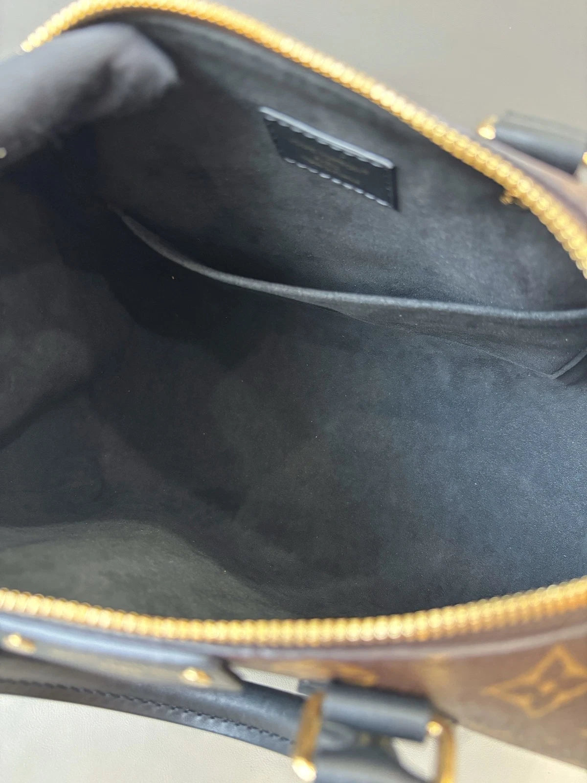 Excellent Louis Vuitton SpeedyTrunk25 Monogram Canvas Handbag Shoulder Bag