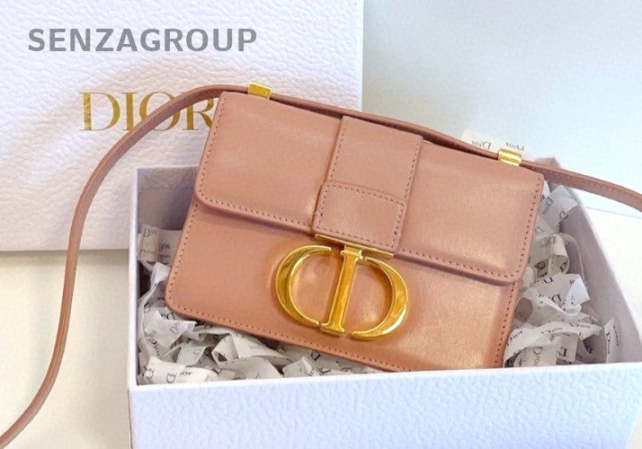 Christian Dior Micro Montaigne bb Shoulder bag Nude pink Crossboy Women