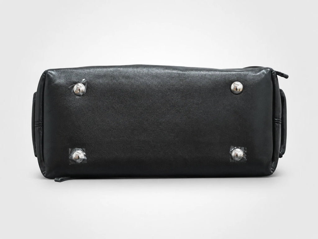 Louis Vuitton Carryall Black Shoulder Bag Excellent
