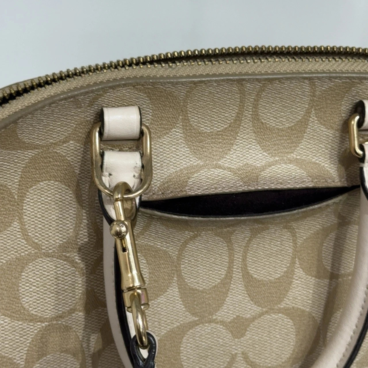 Coach Sierra 26 Women's PVC Shell Shoulder Crossbody Handbag