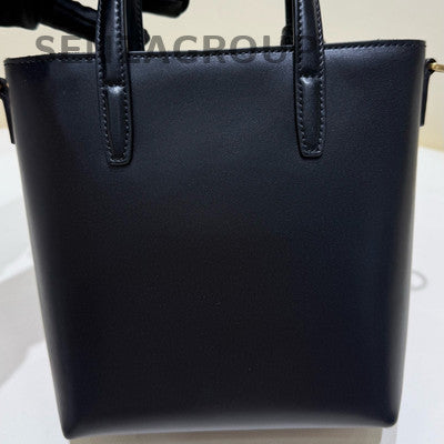 Saint Laurent Black Gold Mini Tote Bag - Women's Classic Crossbody Shoulder Bag