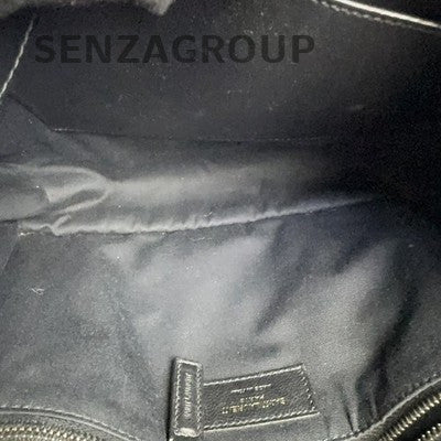Saint Laurent YSL Niki Medium Black Silver Chain Shoulder Bag