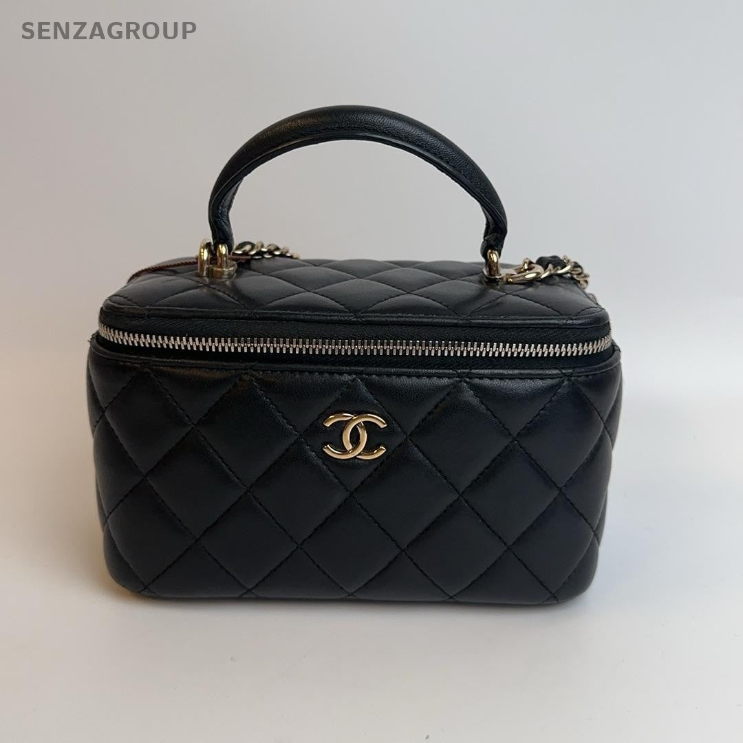 SJ0001 chanel vanity case lambskin