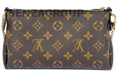 Louis Vuitton Monogram Pallas Clutch  Shoulder Bag M41639