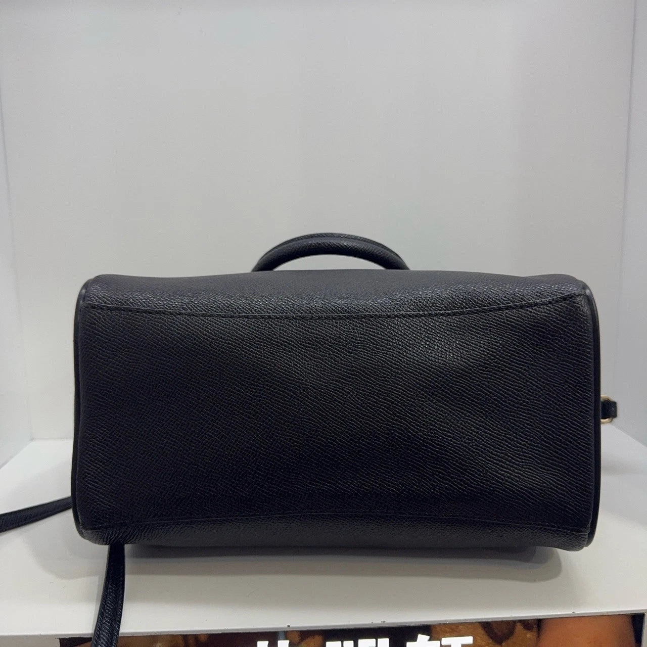Coach Bennett 23 Black Boston Handbag Shoulder Crossbody Women