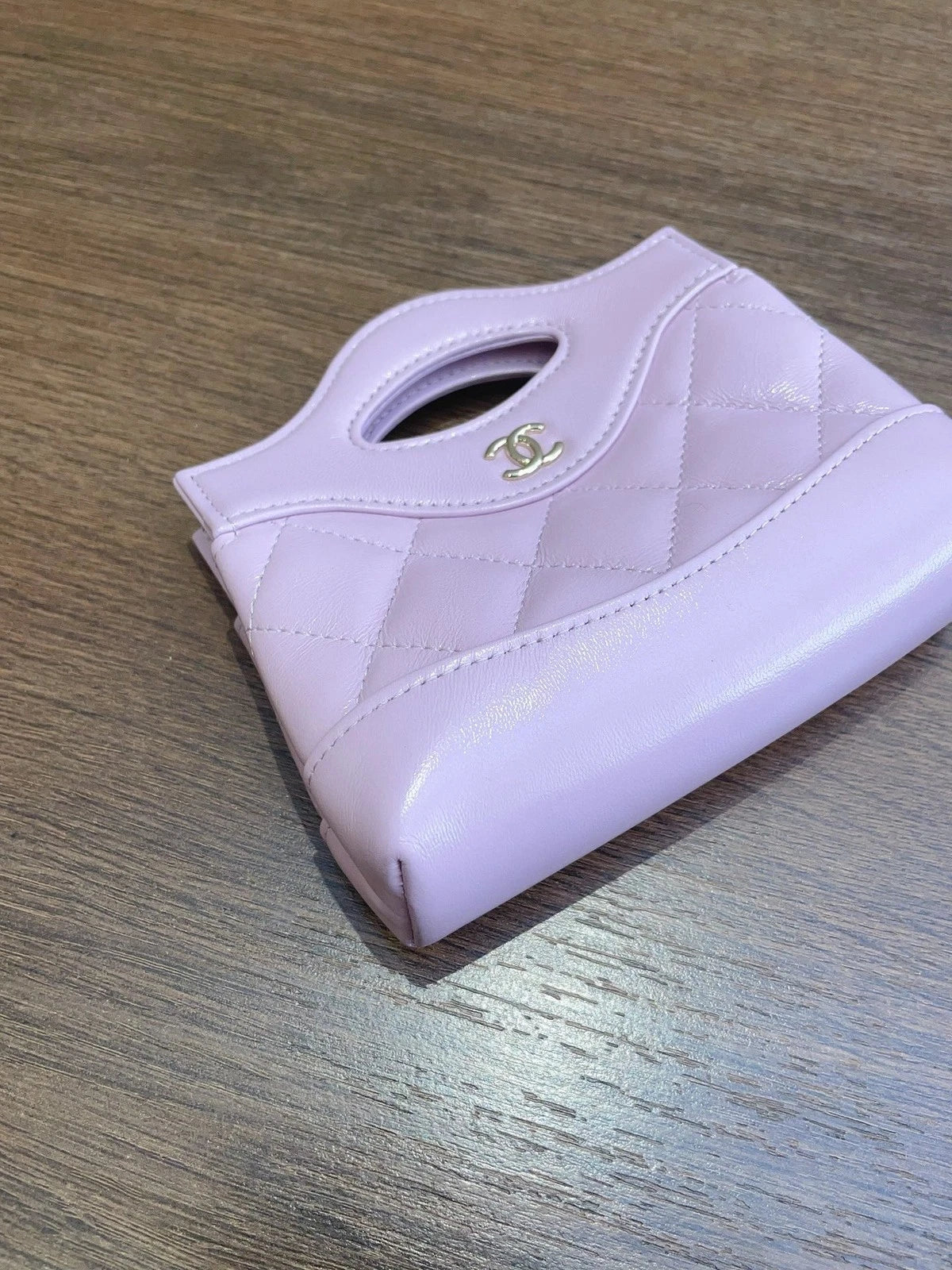 CHANEL 31 Bag Series Super Mini Handle Bag Daily Use Pink Classic