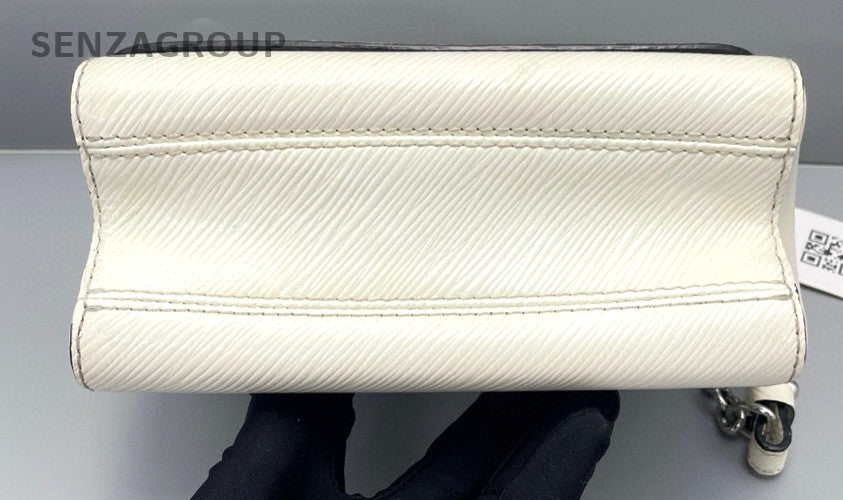Louis Vuitton Twist PM Chain Strap Epi Leather Shoulder bag Cream White Women