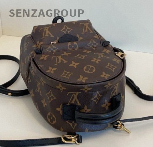 Louis Vuitton Palm Springs Monogram Mini Backpack Shoulder Bag Brown Women