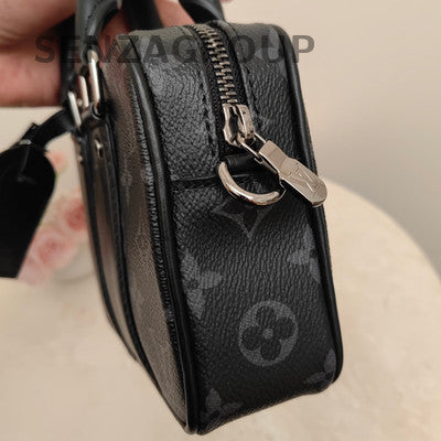 Louis Vuitton Nano Porte Documents Voyage Monogram Unisex Crossbody Bag