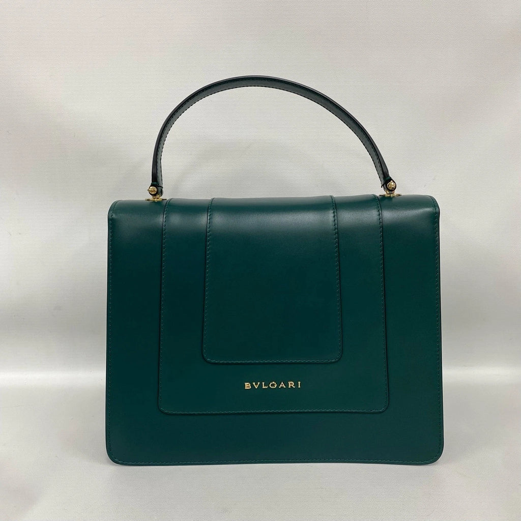Bvlgari Serpenti Top Handle Shoulder Bag For Women