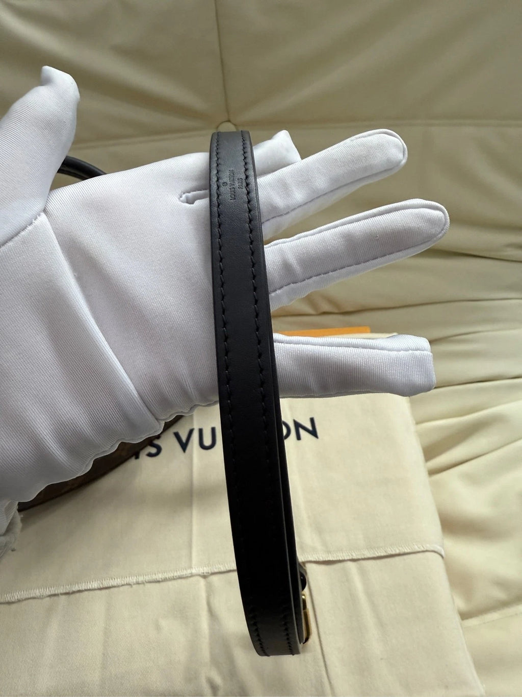 Louis Vuitton Monogram Canvas Top Handle Shoulder Bag For Women